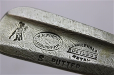Wood Shaft Putter From Cochrane Challenger Rustless From W. H. Ashburnham