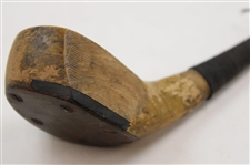 Spalding Crescent Scare Head, Shaft & Head Stamped No Grip