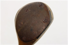 Spalding Crescent Scare Head, Shaft & Head Stamped No Grip