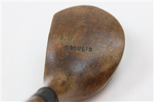 Wood Shaft Driver Head Stamp D. Foulis