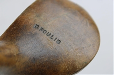 Wood Shaft Driver Head Stamp D. Foulis
