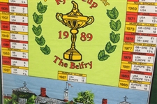 1989 Ryder Cup at The Belfry Towel w/Results History, Clubhouse, Scorecard, Layout & more