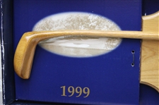 1999 Ryder Cup at the Country Club Ltd Ed Commemorative Engraved Wood Putter in Box