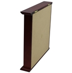 Cherry Wood & Green Felt Golf Ball Hangable Display Rack