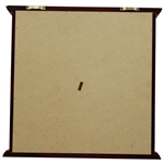 Cherry Wood & Green Felt Golf Ball Hangable Display Rack