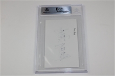 Doug Ford, Sandy Lyle, & Vijay Singh & Bernhard Langer Signed Index Cards - All Beckett Authentic
