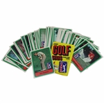 1982 Donruss PGA Tour Card Set w/1981 Donruss Pro Golf Stars Bubble Gum Cards Pack