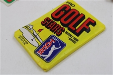 1982 Donruss PGA Tour Card Set w/1981 Donruss Pro Golf Stars Bubble Gum Cards Pack