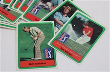 1982 Donruss PGA Tour Card Set w/1981 Donruss Pro Golf Stars Bubble Gum Cards Pack