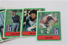 1982 Donruss PGA Tour Card Set w/1981 Donruss Pro Golf Stars Bubble Gum Cards Pack