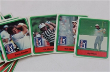 1982 Donruss PGA Tour Card Set w/1981 Donruss Pro Golf Stars Bubble Gum Cards Pack