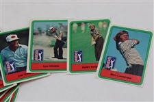 1982 Donruss PGA Tour Card Set w/1981 Donruss Pro Golf Stars Bubble Gum Cards Pack
