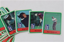 1982 Donruss PGA Tour Card Set w/1981 Donruss Pro Golf Stars Bubble Gum Cards Pack