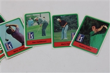 1982 Donruss PGA Tour Card Set w/1981 Donruss Pro Golf Stars Bubble Gum Cards Pack