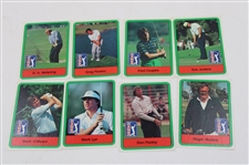 1982 Donruss PGA Tour Card Set w/1981 Donruss Pro Golf Stars Bubble Gum Cards Pack