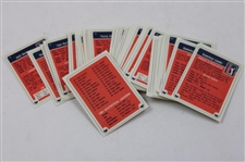 1982 Donruss PGA Tour Card Set w/1981 Donruss Pro Golf Stars Bubble Gum Cards Pack