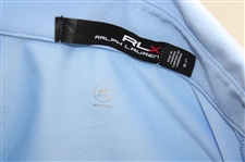 2021 US Open at Torrey Pines Light Blue Ralph Lauren Golf Shirt - Size Large