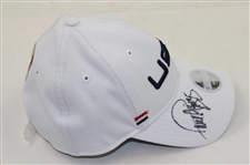 Paul Azinger Signed Personal 2023 Ryder Cup Team USA Issued Women's White Hat JSA ALOA