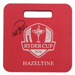 Paul Azinger Signed Personal 2016 Ryder Cup at Hazeltine Red Seat Cushion JSA ALOA