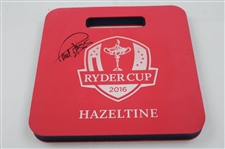 Paul Azinger Signed Personal 2016 Ryder Cup at Hazeltine Red Seat Cushion JSA ALOA