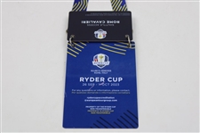 Paul Azinger Signed Personal 2023 Ryder Cup Team USA Past Captain Badge/Credential JSA ALOA