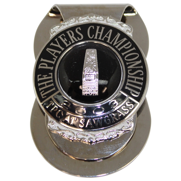 Paul Azingers 2003 The Players Championship at TPC Sawgrass Contestant Clip/Badge in Original Box