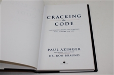 Paul Azinger Signed Personal 2010 'Cracking the Code - Paul Azinger 2008 Ryder Cup Captain' Book JSA ALOA