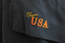 Paul Azinger's 2001 The Ryder Cup at The Belfry Team USA Navy Zero Restriction Micro Suede Jacket - Large