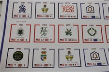 Paul Azinger's 2025 Ryder Cup at Bethpage Black 'History of the Ryder Cup' Poster by Chandler Withington 