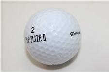 Bob Costas Signed Spalding Top-Flite II Golf Ball JSA ALOA