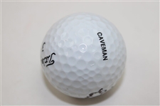 Danny Ellis Signed Titleist Caveman Golf Ball JSA ALOA