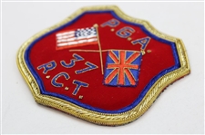 1937 Ryder Cup at Southport & Ainsdale Commemorative Team Bullion Coat Crest