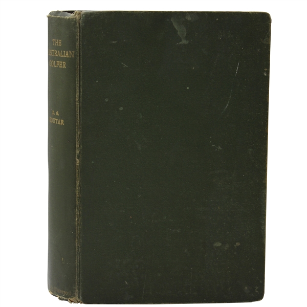 1906 The Australian Golfer Book by D. G. Soutar
