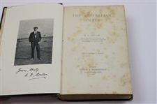 1906 'The Australian Golfer' Book by D. G. Soutar
