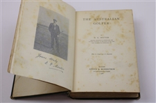 1906 'The Australian Golfer' Book by D. G. Soutar
