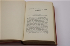 1907 'Great Golfers In The Making' Book Edited by Henry Leach
