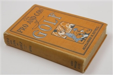 1915 'The Pro And Con Of Golf' Book by Alexander Revell
