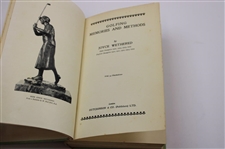1933 'Golfing Memories & Methods' Book by Joyce Wethered