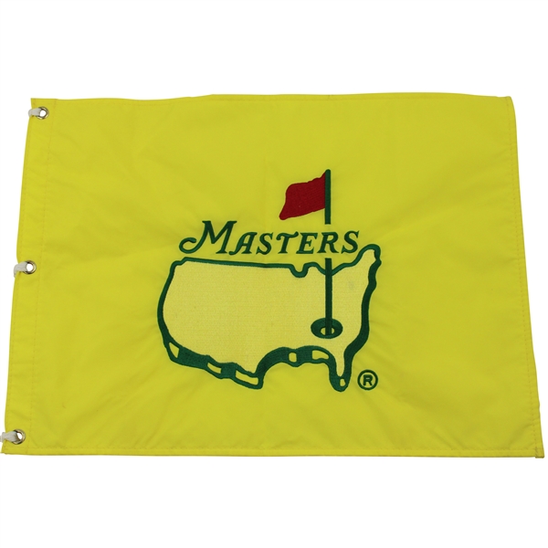 1997 Masters Embroidered Flag with Full Embroidered Center Logo