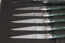 Augusta National Ltd Ed Forge de Laguiole Table Knife Set in Original Box