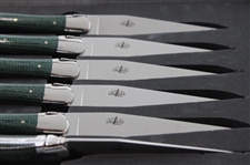 Augusta National Ltd Ed Forge de Laguiole Table Knife Set in Original Box