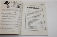 1962 Masters Week Souvenir Booklet - Arnold Palmer's 3rd Masters Win