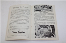 1962 Masters Week Souvenir Booklet - Arnold Palmer's 3rd Masters Win