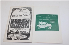1962 Masters Week Souvenir Booklet - Arnold Palmer's 3rd Masters Win