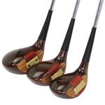Macgregor Jack Nicklaus Woods & Irons Muirfield 20th Ann Models 3-8 ,P, S W/ 3 Woods R-300 Dynamic Gold Shafts