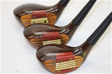 Macgregor Jack Nicklaus Woods & Irons Muirfield 20th Ann Models 3-8 ,P, S W/ 3 Woods R-300 Dynamic Gold Shafts
