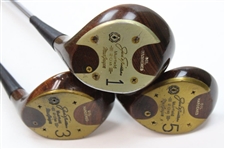 Macgregor Jack Nicklaus Woods & Irons Muirfield 20th Ann Models 3-8 ,P, S W/ 3 Woods R-300 Dynamic Gold Shafts