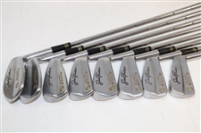 Macgregor Jack Nicklaus Woods & Irons Muirfield 20th Ann Models 3-8 ,P, S W/ 3 Woods R-300 Dynamic Gold Shafts