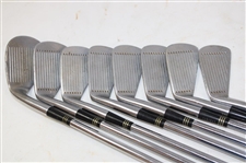 Macgregor Jack Nicklaus Woods & Irons Muirfield 20th Ann Models 3-8 ,P, S W/ 3 Woods R-300 Dynamic Gold Shafts