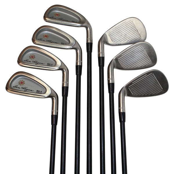 Ben Hogan Irons 3-9 Model Bh-5 Offset Graphite Shafts #3